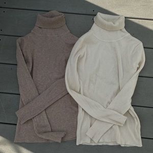 2 Piece Set Turtle Neck Size M